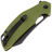 Нож Mr.Blade Wyvern Spay Point blackwash сталь AUS-8 рукоять Olive FRN