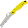 Нож Spyderco Atlantic Salt сталь H2 рукоять Yellow FRN (C89SYL)