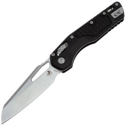 Нож Microtech MSI Ram-Lok stonewash сталь M390MK рукоять Blag Frag G10 (210-10FRGTBK)