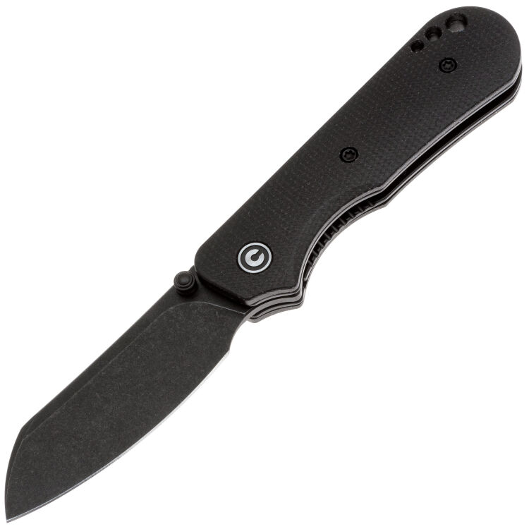 Нож CIVIVI Crabby blackwash сталь 14C28N рукоять Black Canvas Micarta (C24055-3)