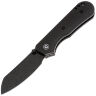 Нож CIVIVI Crabby blackwash сталь 14C28N рукоять Black Canvas Micarta (C24055-3)