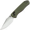 Нож Kizer Drop Bear 2 Clip Point satin сталь Nitro-V рукоять Green Micarta