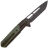Нож WE Knife Arsenal blackwash сталь CPM-20CV рукоять Black Ti/OD Green G10 (WE20073-2)