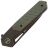 Нож WE Knife Arsenal blackwash сталь CPM-20CV рукоять Black Ti/OD Green G10 (WE20073-2)