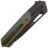 Нож WE Knife Arsenal blackwash сталь CPM-20CV рукоять Black Ti/OD Green G10 (WE20073-2)