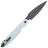 Нож Daggerr Parrot 3.0 Stormtrooper blackwash сталь D2 рукоять White G10