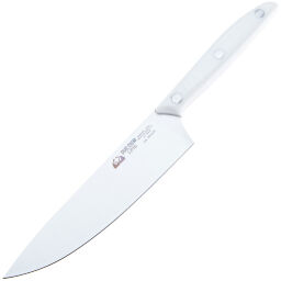 Нож кухонный Due Cigni Chef knife cталь X50CrMoV15 рукоять White POM (2C 1008 W)