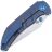 Нож WE Knife Riff-Raff satin сталь CPM-20CV рукоять Blue Ti (WE22020B-2)