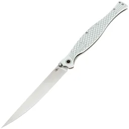 Нож Reptilian Лаврак сталь VG10 рукоять White G10
