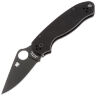Нож Spyderco Para 3 Black сталь S45VN рукоять Black G10 (C223GPBK)