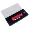 Нож Lion Steel ROK Satin cталь M390 рукоять Red Aluminum (L/ROK A RS)