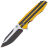 Нож Petrified Fish Mocado black сталь K110 рукоять Black/Yellow G10