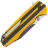 Нож Petrified Fish Mocado black сталь K110 рукоять Black/Yellow G10