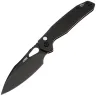 Нож CJRB Frack black PVD сталь AR-RPM9 рукоять Black Steel (J1931-BST)