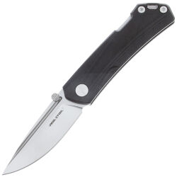 Нож Real Steel Luna Maius Eco сталь 10Cr15CoMoV рукоять Black G10 (7091EB)