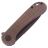 Нож CIVIVI Elementum Tanto Blackwash сталь D2 рукоять Dark Brown Matrix Micarta (C907T-C)
