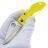 Нож Spyderco Ladybug 3 Salt сталь H-2 рукоять Yellow FRN (LYLP3)