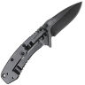 Нож Kershaw Cryo Blackwash cталь 8Cr13MoV рукоять сталь (1555BW)