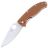Нож Spyderco Tenacious сталь 8Cr13MoV рукоять Brown G10 (C122GPBN)