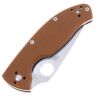 Нож Spyderco Tenacious сталь 8Cr13MoV рукоять Brown G10 (C122GPBN)