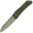 Нож Pro-Tech Oligarch Smoky Grey DLC сталь MagnaCut рукоять Green Aluminium