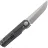 Нож Maxace Baby Racoon Dog cталь M390 рукоять Dark Gray Titanium