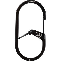 Nite Ize Adjustable Bungee Cord, Carabiner, 28 In.L KBB5-01-R8