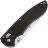 Нож Ganzo G740-BK cталь 440C рукоять Black G10