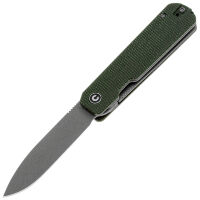 Нож CIVIVI Sendy Drop point stonewash сталь Nitro-V рукоять Green Canvas Micarta (C21004A-1)