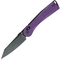 Нож Rapax Slick blackwash сталь VG-10 рукоять Purple G10