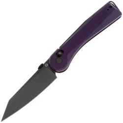 Нож Rapax Slick blackwash сталь VG-10 рукоять Purple G10