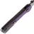 Нож Rapax Slick blackwash сталь VG-10 рукоять Purple G10
