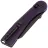 Нож Rapax Slick blackwash сталь VG-10 рукоять Purple G10