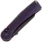 Нож Rapax Slick blackwash сталь VG-10 рукоять Purple G10