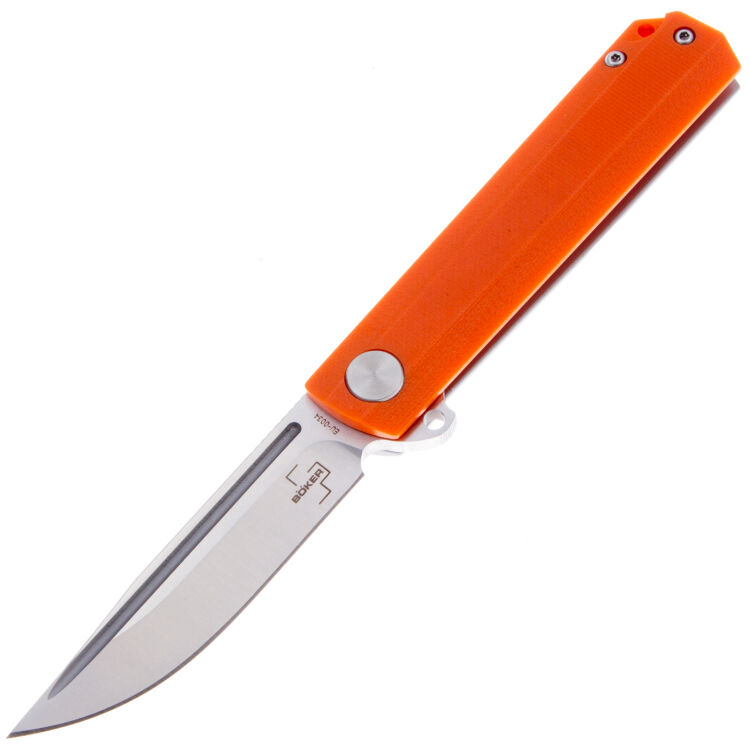 Нож Boker Plus Cataclyst сталь 440С рукоять Orange G10 (01BO646SOI)