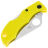 Нож Spyderco Ladybug 3 Salt serrated сталь H-2 рукоять Yellow FRN (LYLS3)