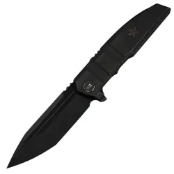 Нож WE Knife Breach blackwash сталь M390 рукоять Black Titanium (WE25077-2)