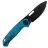Нож Vosteed Zander blackwash сталь S35VN рукоять Steel Blue Aluminum