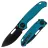 Нож Vosteed Zander blackwash сталь S35VN рукоять Steel Blue Aluminum