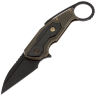 Нож WE Knife Yardbird blackwash сталь CPM-20CV рукоять Bronze Ti/Rose Carbon Fiber (WE22021-2)