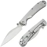 Нож Daggerr Pelican frame lock satin сталь VG-10 рукоять Stainless steel