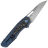 Нож WE Knife Falcaria satin сталь CPM-20CV рукоять Blue Ti/Aluminum Foil CF (WE23012B-3)