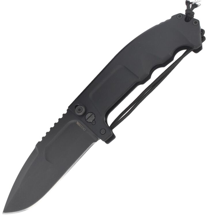 Нож Extrema Ratio RAO II Black сталь N690 рукоять Black Aluminium