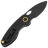 Нож Vosteed Mini Acorn blackwash сталь 14C28N рукоять Black G10