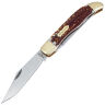 Нож Uncle Henry Folding Bowie сталь Stainless Steel рукоять Staglon (SCH1135997)