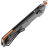 Нож Vosteed Parallel satin сталь 154CM рукоять Black Titanium