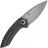 Нож Kansept ODD 21 сталь Damascus рукоять Blackwash Ti