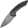 Нож Kansept ODD 21 сталь Damascus рукоять Blackwash Ti