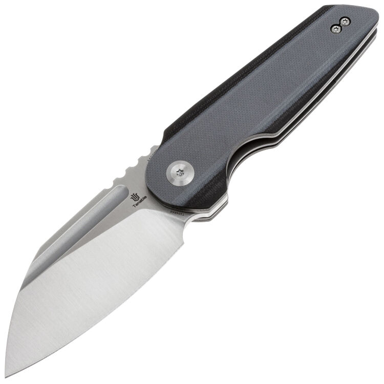 Нож Tenable Rafe L satin сталь 14C28N рукоять Black/Grey G10