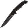 Нож НОКС Кугуар С black с толкателем сталь D2 рукоять G10 (332-709406)